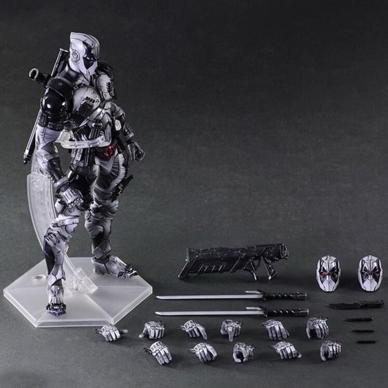 Фигурка Play Arts KAI: Marvel: Deadpool (Grey) , (44139)