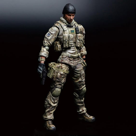 Фигурка Play Arts KAI: Medal of honor Warfighter: Tom Preacher , (44337)