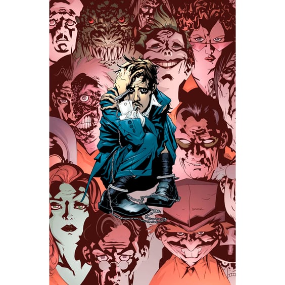 Комікс Бэтмен. Лечебница Аркхем. Ад на земле. Делюкс издание, (181427) 2