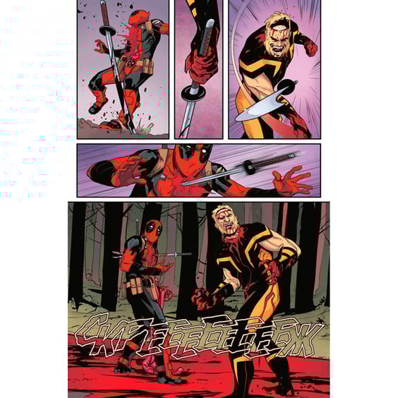 Комікс Дедпул проти Шаблезуба, (779383) 2