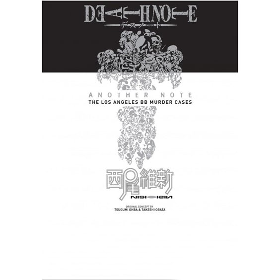 Манга Death Note. Другая тетрадь. Дело о серийных убийствах B.B. в Лос-Анджелесе, (182042)