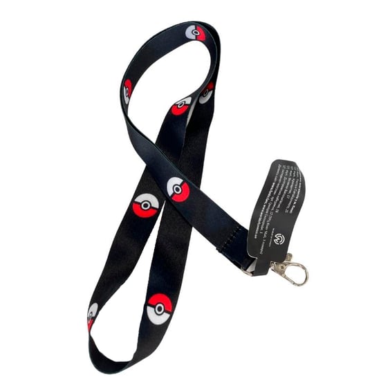 Стрічка Pokemon: Pokeball (Black), (300023)