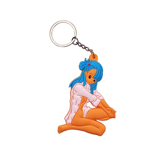 Брелок двосторонній Anime: Dragon Ball Z Bulma, (10294)