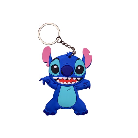 Брелок двосторонній Animation: Lilo & Stitch: Stitch, (10444)