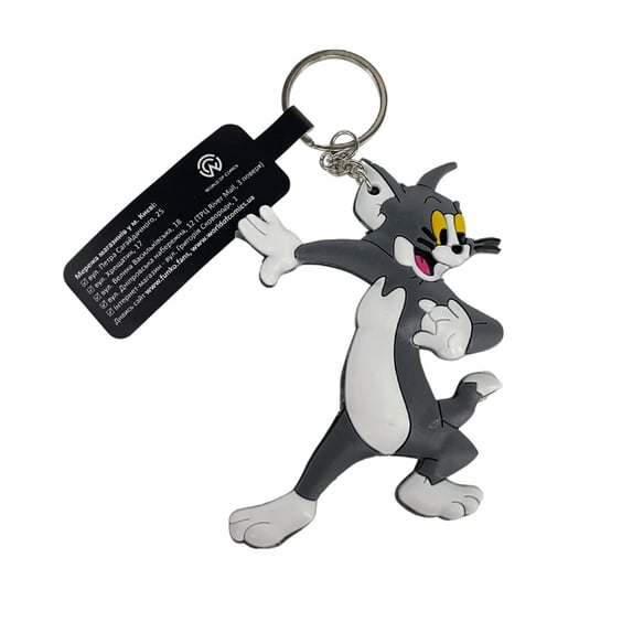 Брелок двосторонній Tom & Jerry: Tom, (10477)