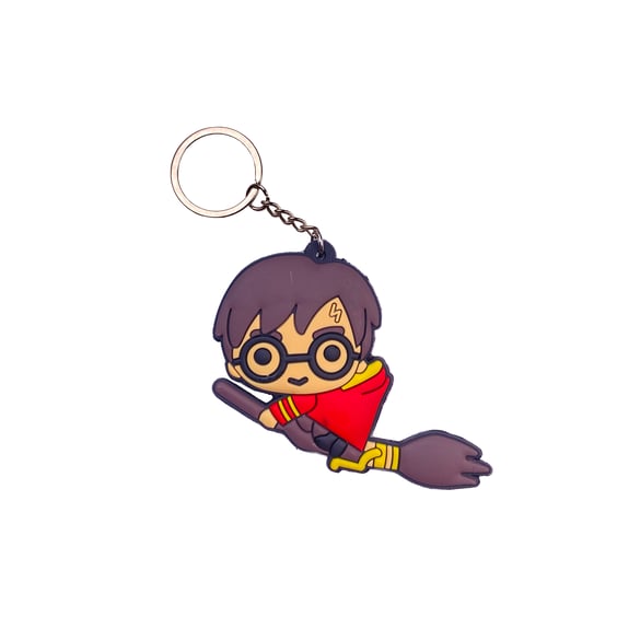 Брелок двосторонній Wizarding World: Harry Potter: Harry Potter On Nimbus Two Thousand, (9951)