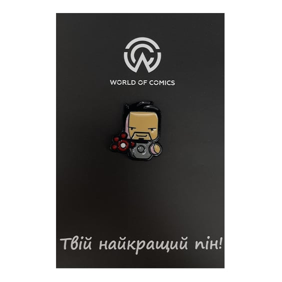 Металлический значок (пин) Marvel: Tony Stark (Chibi), (10948)