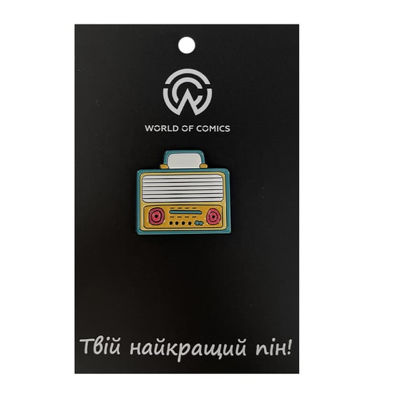 Металевий значок (пін) Radio, (11650)