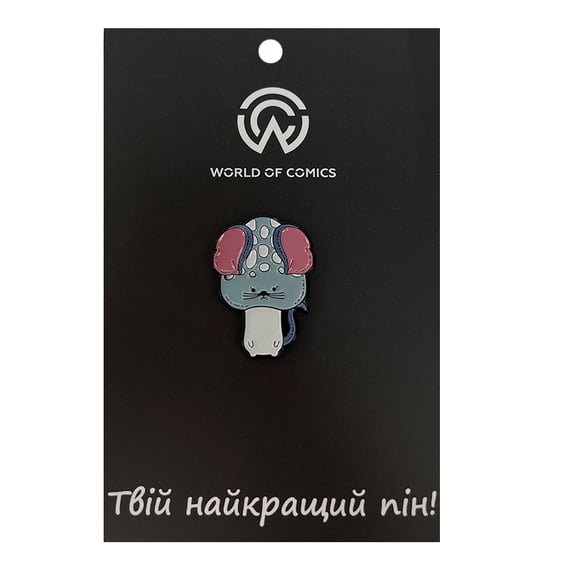Металевий значок (пін) Mushroomed Mouse, (11743)