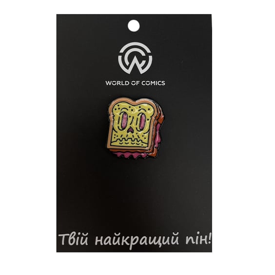 Металлический значок (пин) Monster Sandwich, (11748)