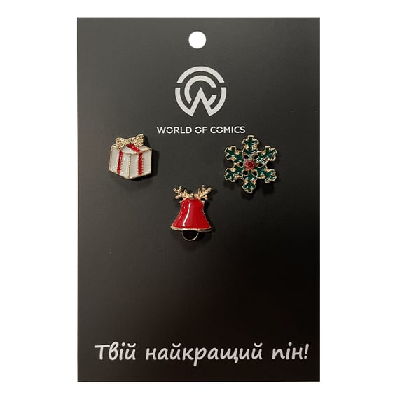 Металеві значки (піни) Merry Christmas, (12139)