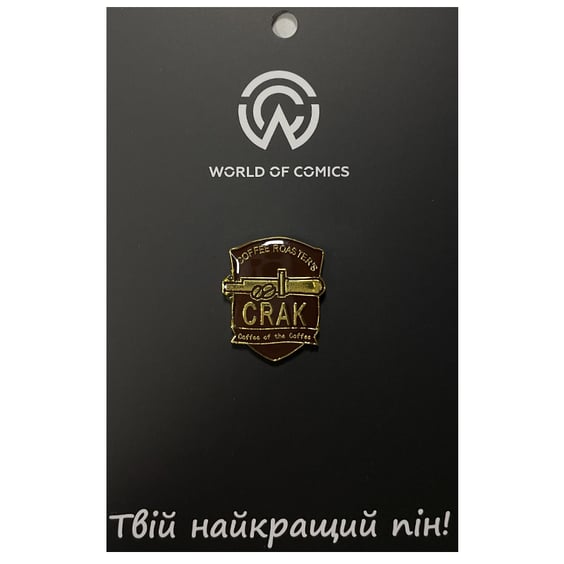 Металевий значок (пін) Crak: Logo, (12195)