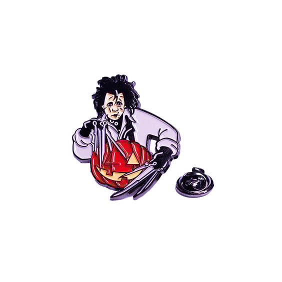 Металлический значок (пин) Edward Scissorhands, (12640)