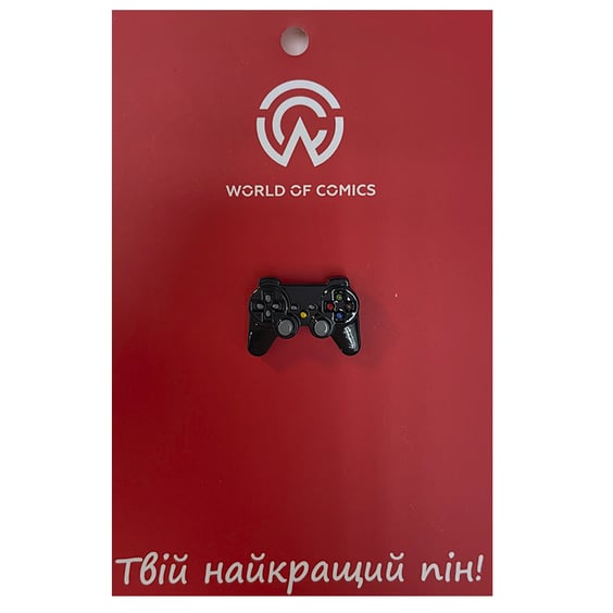 Металлический значок (пин) Gamepad, (13336)