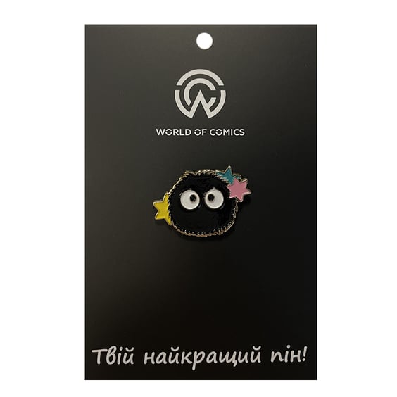 Металевий значок (пін) Studio Ghibli: Susuwatari, (13374)