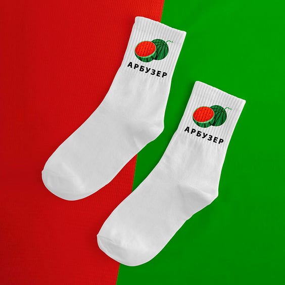 Шкарпетки Chop-Chop: «Арбузер» (р. 35-39), (91222)