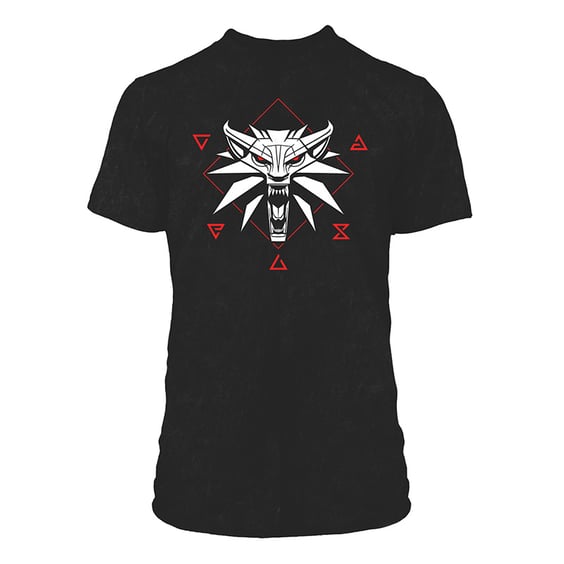 Футболка Jinx: The Witcher 3: Wolf Signs, (L),(13670)