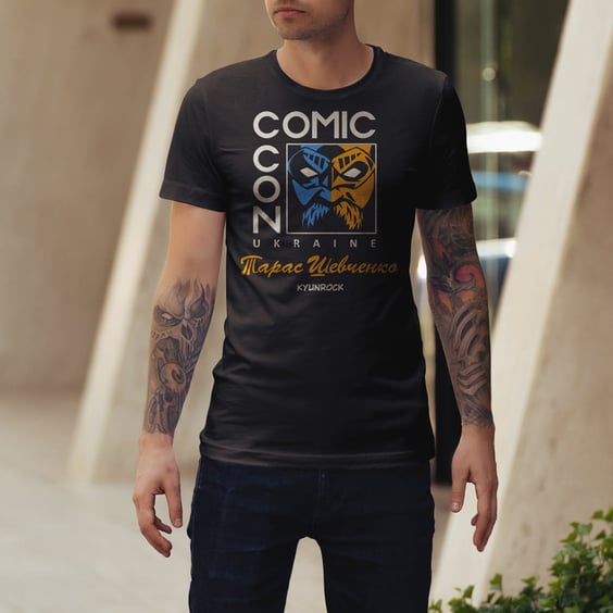 Футболка Comic Con: Влад Корнюк (Тарас Шевченко) (S), (981259)