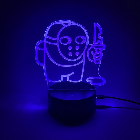 Акриловий світильник Among Us: Jason Voorhees, (44553)