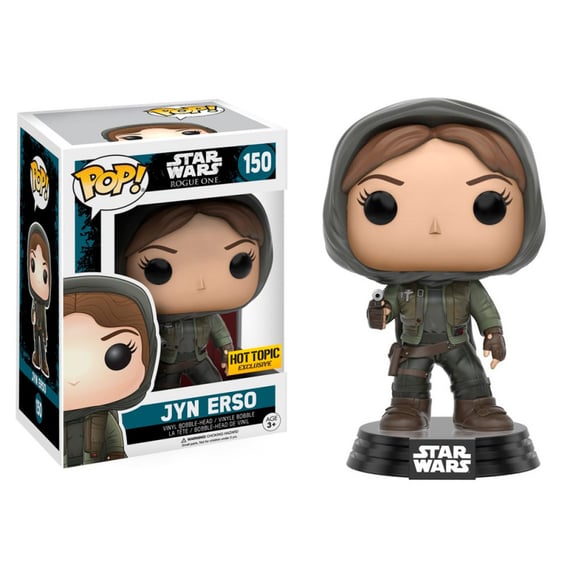 Фігурка Funko POP! Star Wars: Rogue One: Jyn Erso Hooded (Exclusive), (10450)