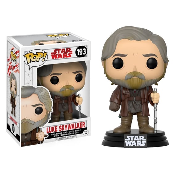 Фігурка Funko POP! Star Wars Episode 8 The Last Jedi: Luke Skywalker Bobble Head, (14745)