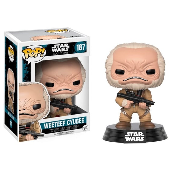 Фигурка Funko POP! Star Wars Rogue One: Weeteef Cyubee, (14874)