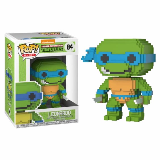 Фігурка Funko 8-Bit POP! Nickelodeon: TMNT: Leonardo, (22981)
