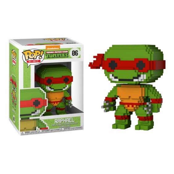 Фігурка Funko 8-Bit POP! Nickelodeon: TMNT: Raphael, (22984)