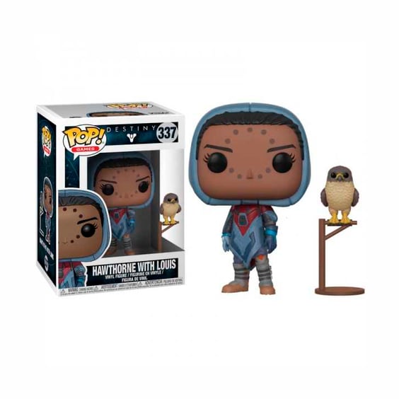 Фігурка Funko POP! Destiny S2: Hawthorne w/ Hawk, (30106)