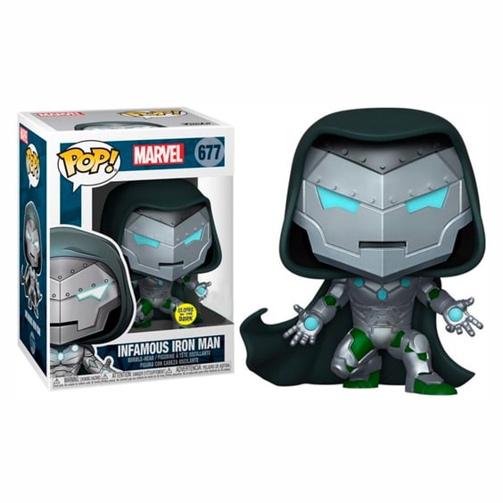 Фігурка Funko POP! Marvel: Infamous Iron Man (Glowing-in-the-Dark), (36444)