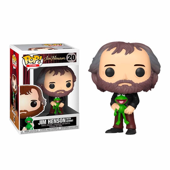 Фигурка Funko POP! Icons: Jim Henson w/ Kermit, (37287)