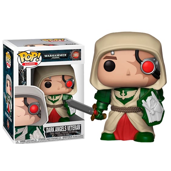 Фігурка Funko POP! Warhammer 40K: Dark Angels Veteran, (38326)