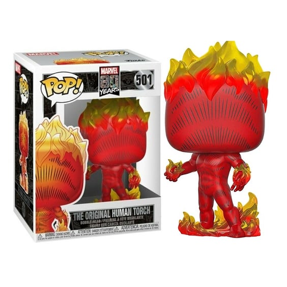Фигурка Funko POP! Marvel 80th: First Appearance Human Torch, (42653)