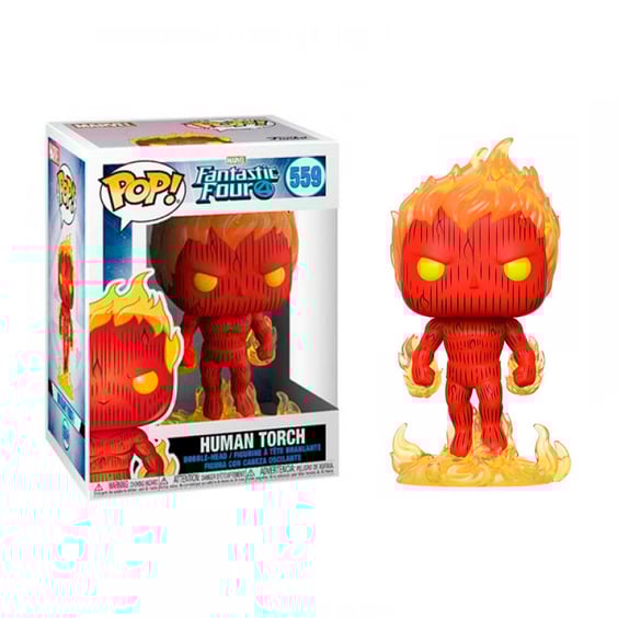 Фигурка Funko POP! Fantastic Four: Human Torch, (44987)