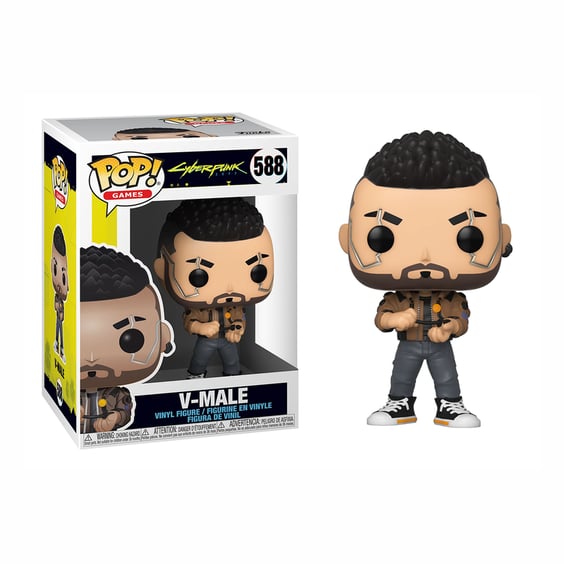 Фігурка Funko POP! Cyberpunk 2077: V-Male, (47159)