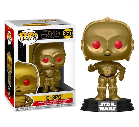 Фігурка Funko POP! Star Wars Rise of Skywalker: C-3PO (Red Eyes) (MT), (48222)