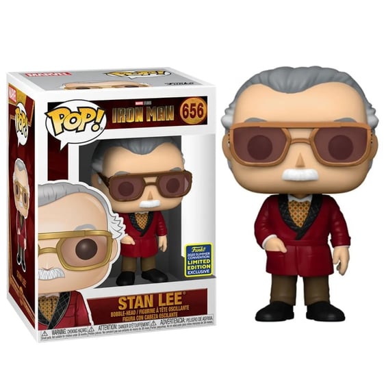 Фігурка Funko POP! Marvel (Studios): Iron Man: Stan Lee (2020 Funko Summer Convention Exclusive), (49815)