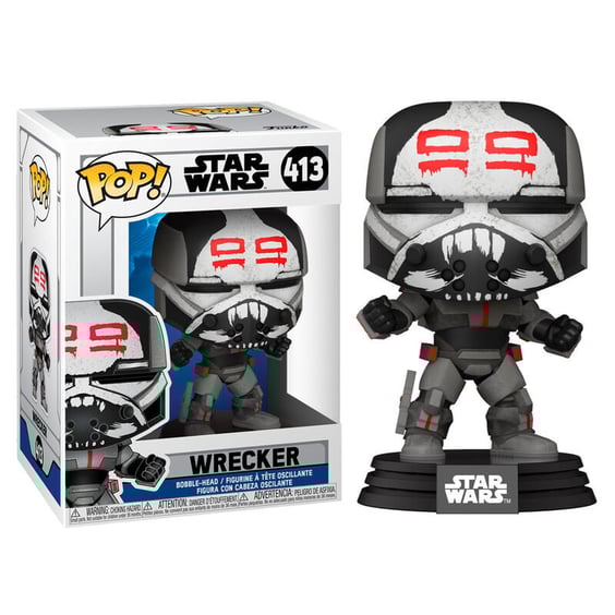 Фигурка Funko POP! Star Wars: Clone Wars Wrecker, (52027)