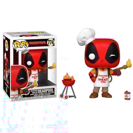 Фигурка Funko POP! Marvel: Deadpool: Backyard Griller Deadpool, (54652)