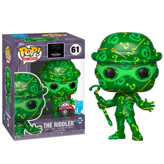 Фигурка Funko POP! Art Series: DC: Batman Forever: The Riddler (Special Edition), (58395)