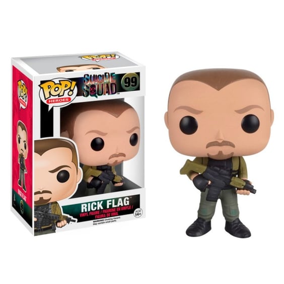 Фігурка Funko POP! Heroes: Suicide Squad: Rick Flag, (8404)