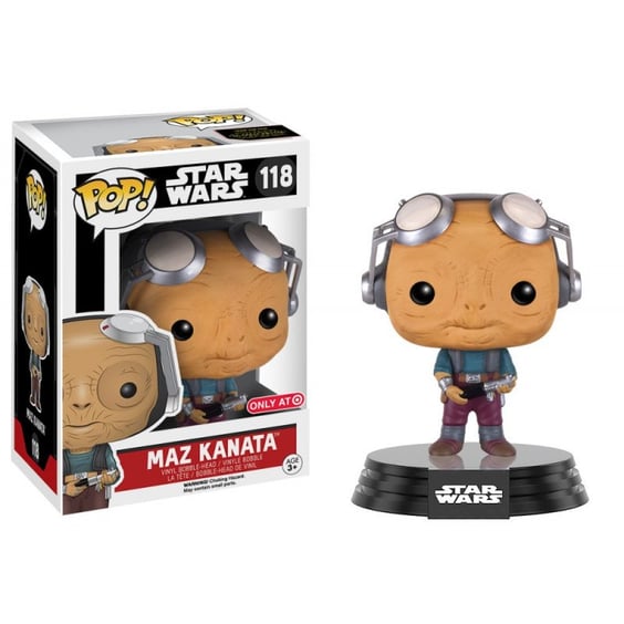 Фігурка Funko POP! Star Wars: Maz Kanata (Bobblehead), (9613)