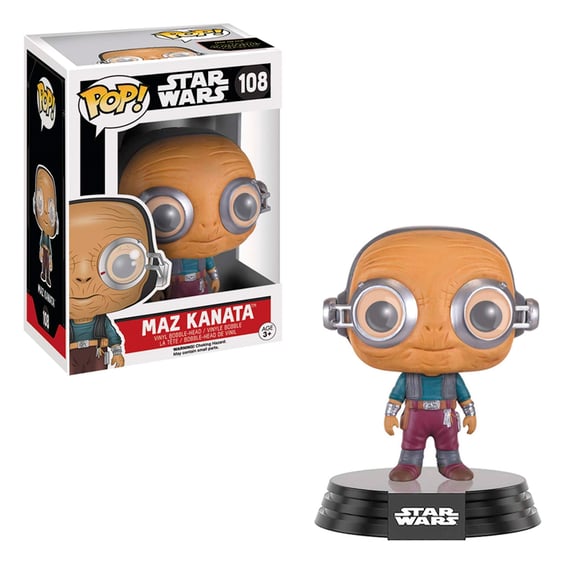 Фігурка Funko POP! Star Wars: Maz Kanata (Bobblhead), (9621)