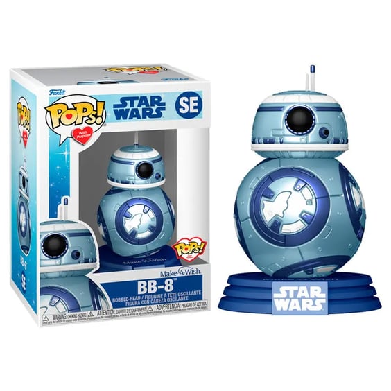 Фігурка Funko POP!: With Purpose: Star Wars: BB-8 (Make-A-Wish), (63672)