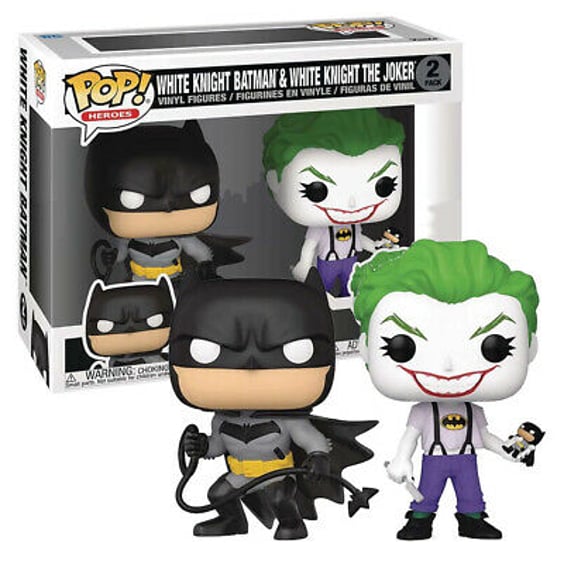 Фігурка Funko POP! Heroes: DC: Batman: White Knight Batman and White Knight The Joker (PX Previews Exclusive), (56117)