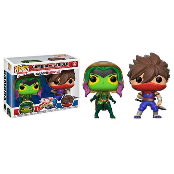 Фігурки Funko POP! Games Marvel vs. Capcom Infinite: Gamora vs Strider (2-Pack), (22776)