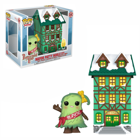 Фігурка Funko POP!: Town Christmas: Peppermint Lane: Mayor Patty Noble w/City Hall, (44424)