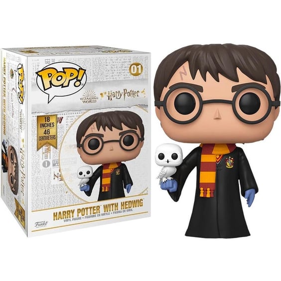 Фігурка Funko POP! Wizarding World: Harry Potter: Harry Potter w/Hedwig, (48054)