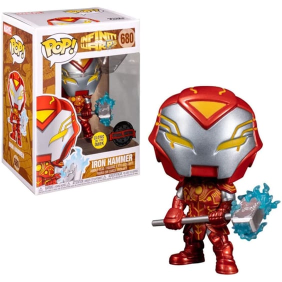 Фигурка Funko POP! Marvel: Infinity Warps: Iron Hammer (Glowing-in-the-Dark) (Speсial Edition), (36965)