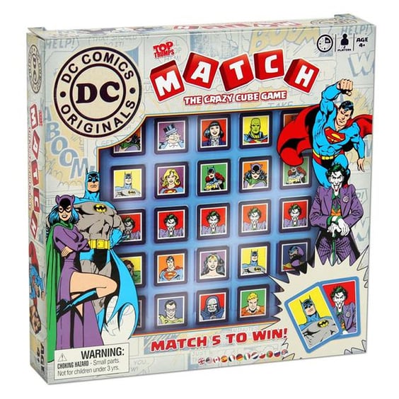 Настільна гра Winning Moves: Top Trumps: DC: Match, (701748)